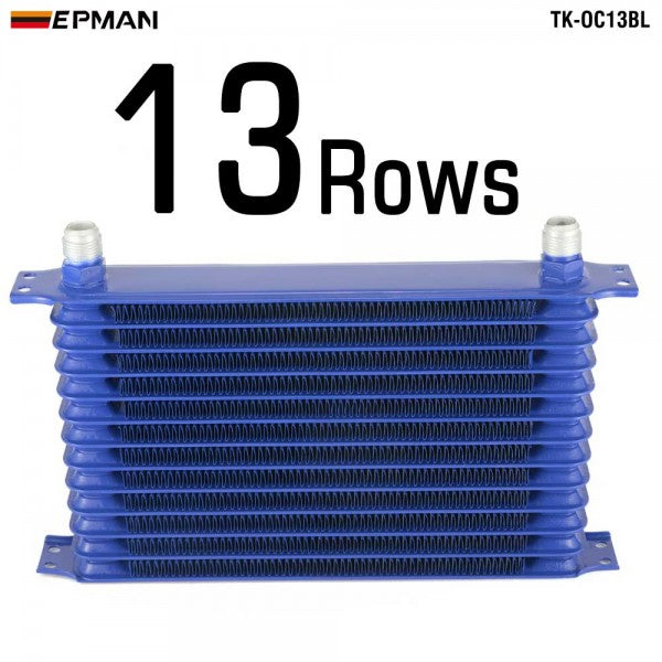 EPMAN Alloy Oil Cooler 10AN inlet/outlet - 7, 10, 13 Row