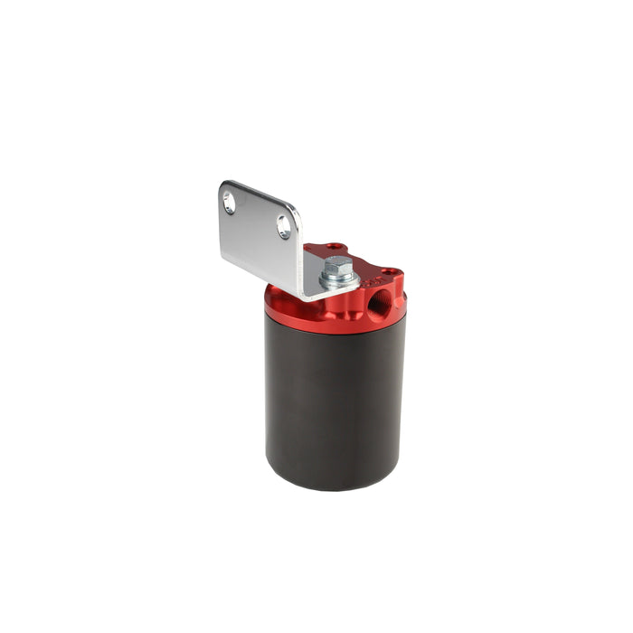 Aeromotive 100 Micron, Red/Black Canister Fuel Filter