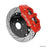 Wilwood AERO6 Front Hat Kit 14.00 Drilled Red 03-09 Nissan 350Z w/Lines