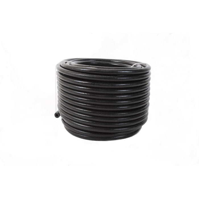 Aeromotive Fuel Line, PTFE, Stainless Braided, Black Jacketed