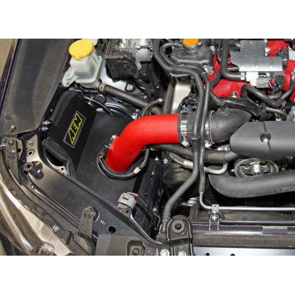AEM 15-17 Subaru WRX STi 2.5L H4 - Cold Air Intake System - Wrinkle Red