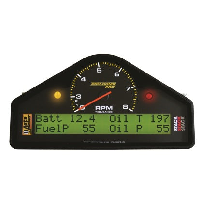 AutoMeter Pro-Comp Race Dash 0-8k RPM/Speed/Oil Press & Temp/WaterTemp/Fuel Pressure/Battery Gauge