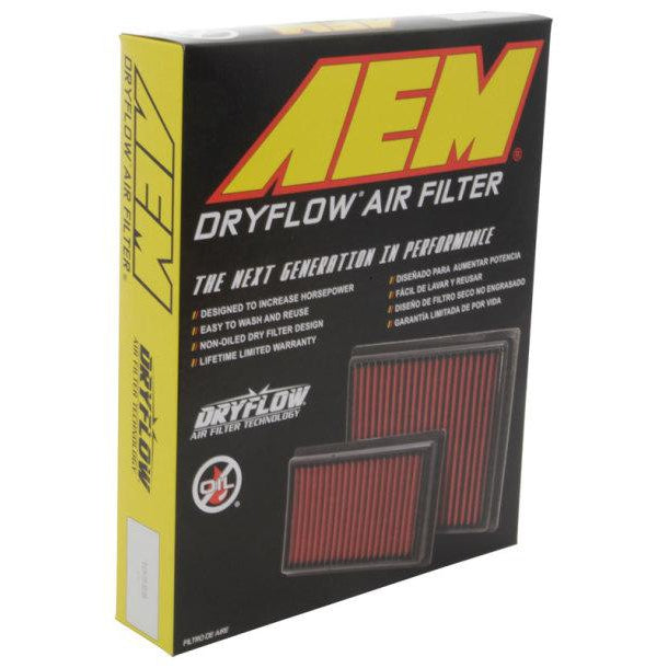 AEM 12-20 Chevrolet Malibu 1.5L/1.8L/2.0L DryFlow Air Filter