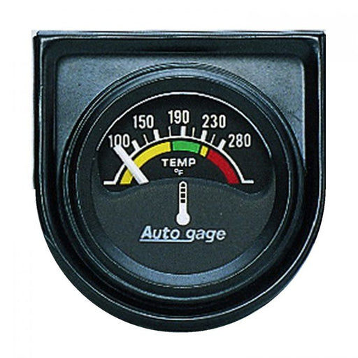 AutoMeter 1-1/2" Water Temperature, 100-280 ???F, Air-Core, Short Sweep, Auto Gage