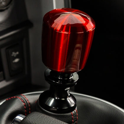 Raceseng Ashiko Shift Knob (No Engraving) VW / Audi Adapter - Red Translucent