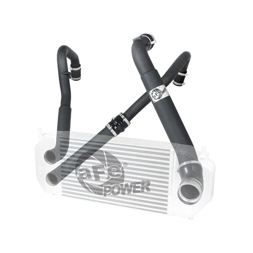 aFe Power BladeRunner Aluminum Hot and Cold Charge Pipe Kit Black Ford F-150 15-19 V6-2.7L (tt)
