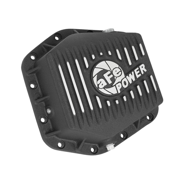 aFe Power Street Series Rear Differential Cover Raw w/ Machined Fins (DANA 12-Bolt) GM Colorado/Canyon 15-19 L4-2.5L/V6-3.6L