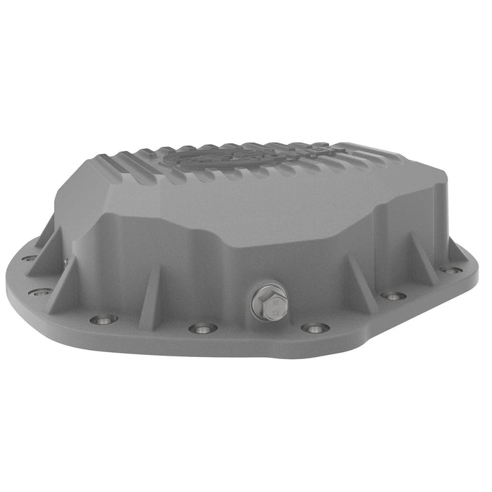 aFe Power Street Series Rear Differential Cover Raw w/ Machined Fins Dodge Trucks 2500/3500 03-18