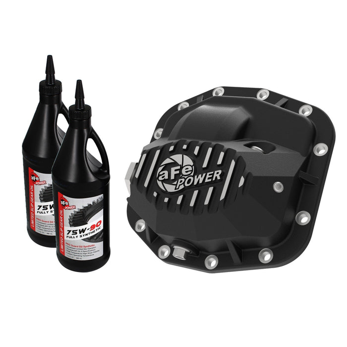 aFe Power Street Series Front Differential Cover Raw (Dana M186) Jeep Wrangler (JL) 18-20 L4-2.0L (t) / V6-3.6L