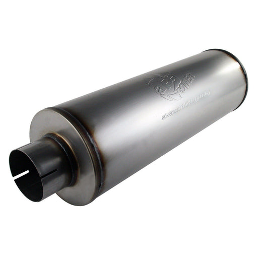 aFe Power Mach Force-Xp 409 Stainless Steel Muffler 4 IN ID Center/Center x 8 IN Dia x 30 IN L
