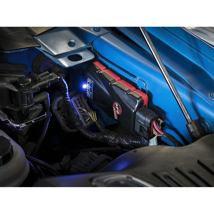 aFe Power Scorcher Blue Bluetooth Capable Power Module Ford F-150/Raptor 17-20 V6-3.5L (tt) / Expedition 18-20 V6-3.5L (tt)
