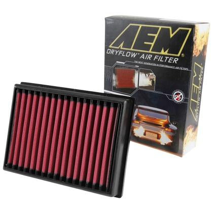AEM K&N 90-06 BMW 3.2L DryFlow Panel Non Woven Synthetic Air Filter