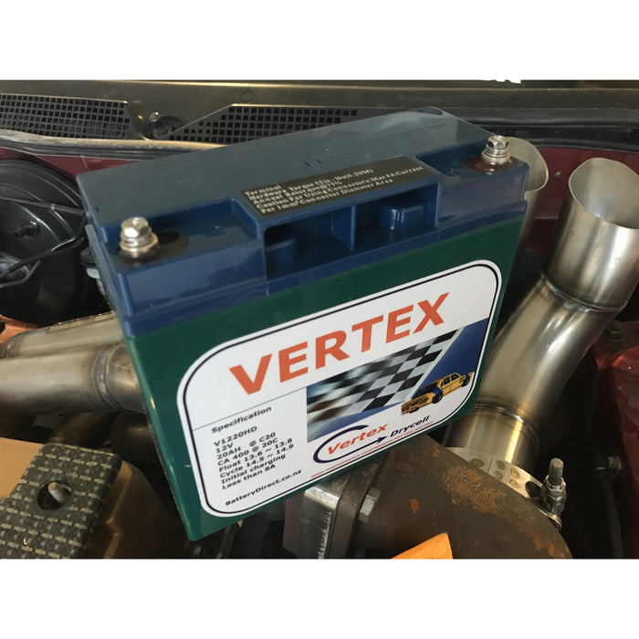 Vertex Dry Cell Racing Battery - 440CCA-Batteries & Mounting-Speed Science