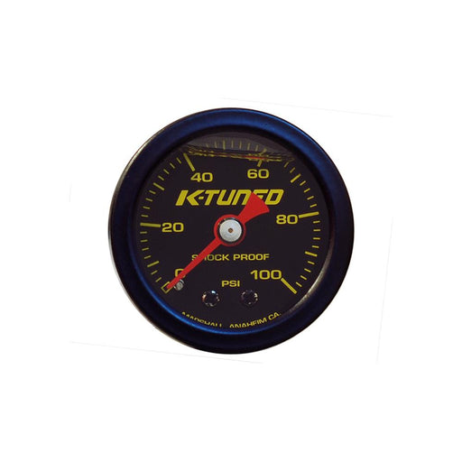 K-Tuned Marshall Fuel Pressure Gauge (0-100 psi)-Fuel Pressure Gauges-Speed Science
