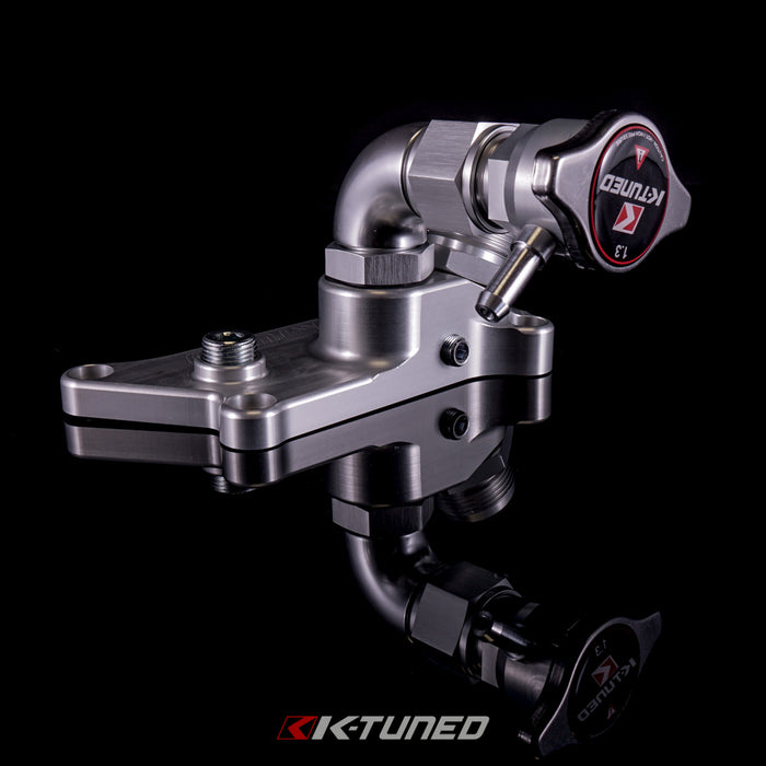K-Tuned Upper Coolant Housing With Filler - K24/K20Z3-Coolant Housings-Speed Science
