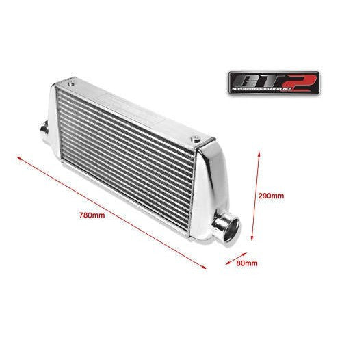 HDi GT2 Intercooler 780 x 290 x 80mm tube and fin core with 16 rows -3.0''ports