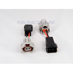 FIC Set of 6 Denso (female) to Honda OBD2 (male) injector plug adaptors