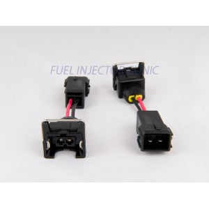 FIC Set of 4 Jetronic/EV1 (female) to Honda OBD2 (male) injector plug adaptors