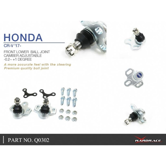 Hard Race Front Lower Ball Joint Honda, 17-Present