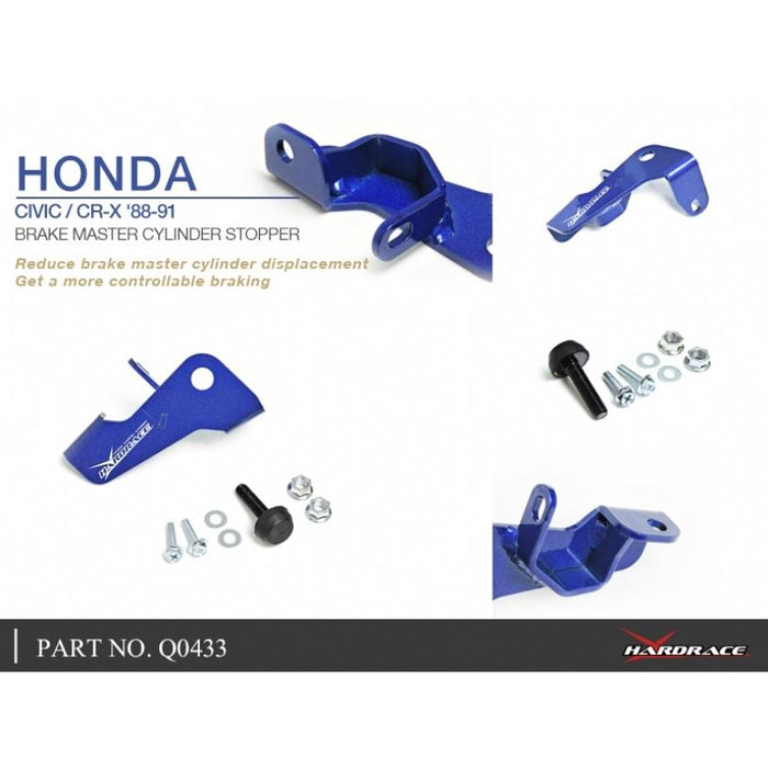 Hard Race Brake Master Cylinder Stopper/Lhd Only Honda, Civic, Crx, Ef6/7/8