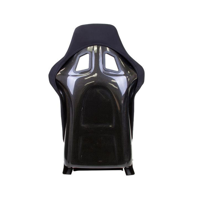NRG Innovations Fiber Glass Bucket Seat With Carbon Fiber Medium