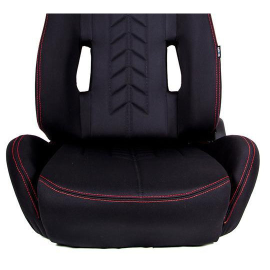 NRG Innovations Reclindable Racing Seat Arrow in Cloth