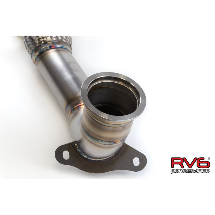 RV6™ Front Pipe for 16+ Civic 1.5T (Sedan, Coupe, Hatch, Si)