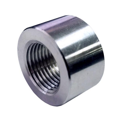 Torque Solution Weld Bung: 3/8" (-18) NPT Female Stainless Steel
