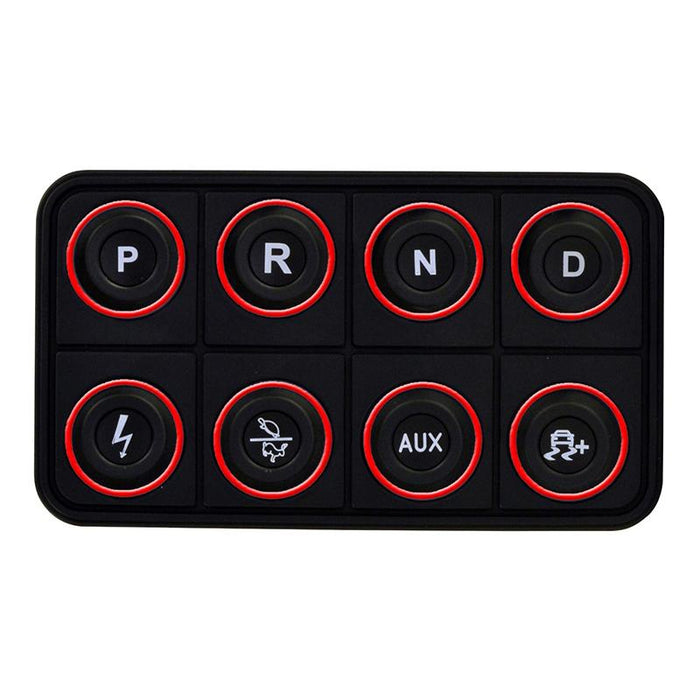 AEM 8-Button Can Keypad, Programmable Backlighting