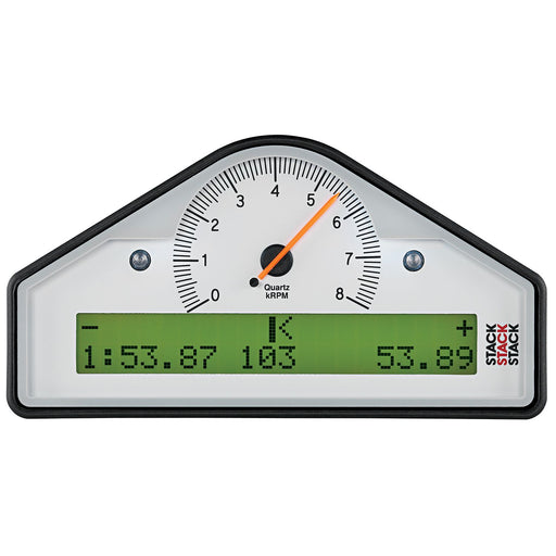 AutoMeter Street Dash, WHT, 0-8K RPM (BAR, DEG. C, KM/H)