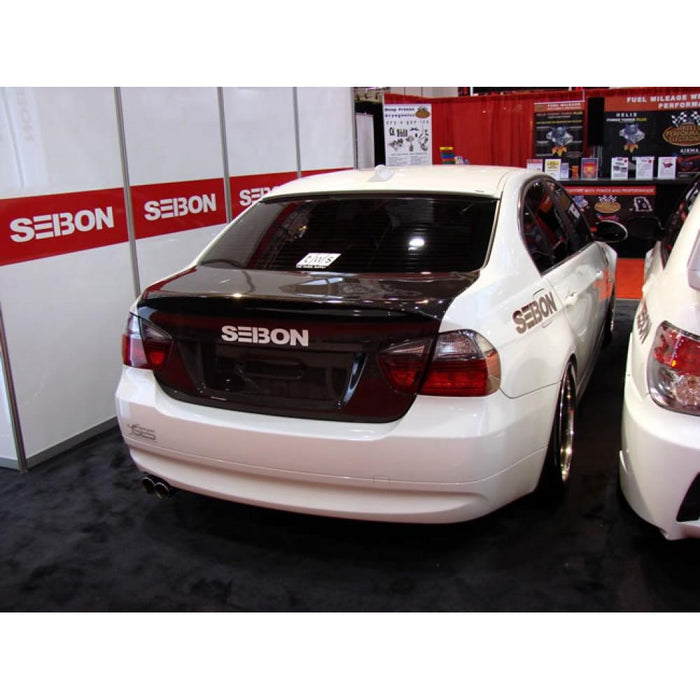 Seibon CSL-Style Carbon Fiber Trunk Lid For 2006-2008 BMW E90 3 Series / M3 Sedan