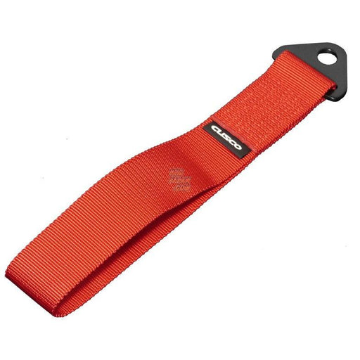 Cusco Universal 7715lbs Tow Strap - Red (420mm L x 50mm W)