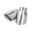 APR Double-Walled 3.5in Slash-Cut Tips - Brushed Silver - Set of 2