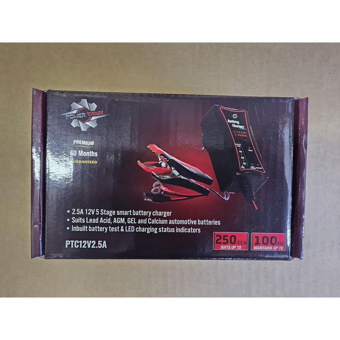 Power Train Trickle Charger - 2.5A 5 Stage