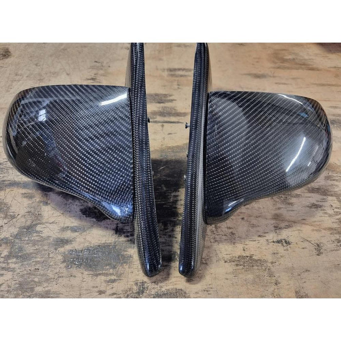 Scratch & Dent -  HC Racing Side Mirrors - Carbon Fibre EK 3dr