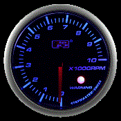 Autogauge 2" Blue LED Tachometer
