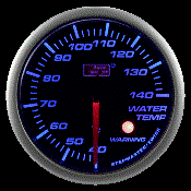 Autogauge 2" Blue LED Water Temperature Gauge