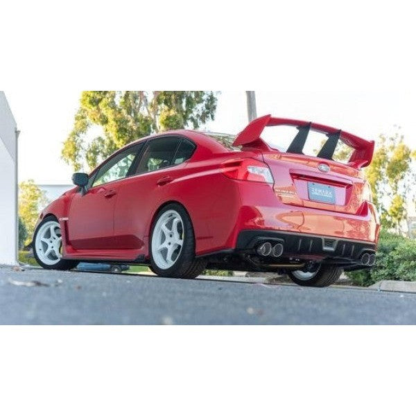 Remark 4 Inch Axleback Muffler Delete Set - Subaru WRX/STI 2015-2021 (Double Wall Stainless Tips)