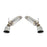 Remark Axleback Muffler Delete Set - Nissan 370Z (Double Wall Stainless Tips)