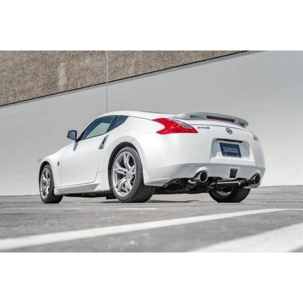 Remark Axleback Muffler Delete Set - Nissan 370Z (Double Wall Stainless Tips)