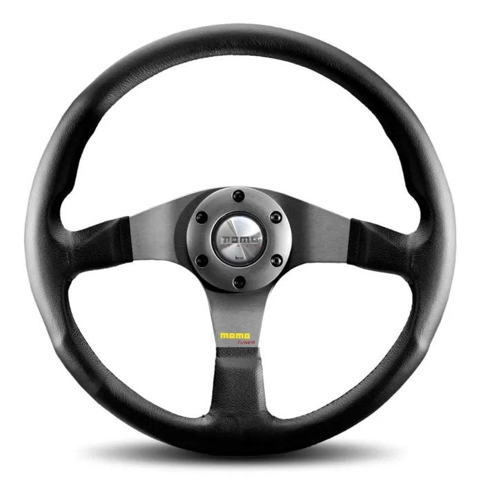 MOMO TUNER STEERING WHEEL SILVER 320MM