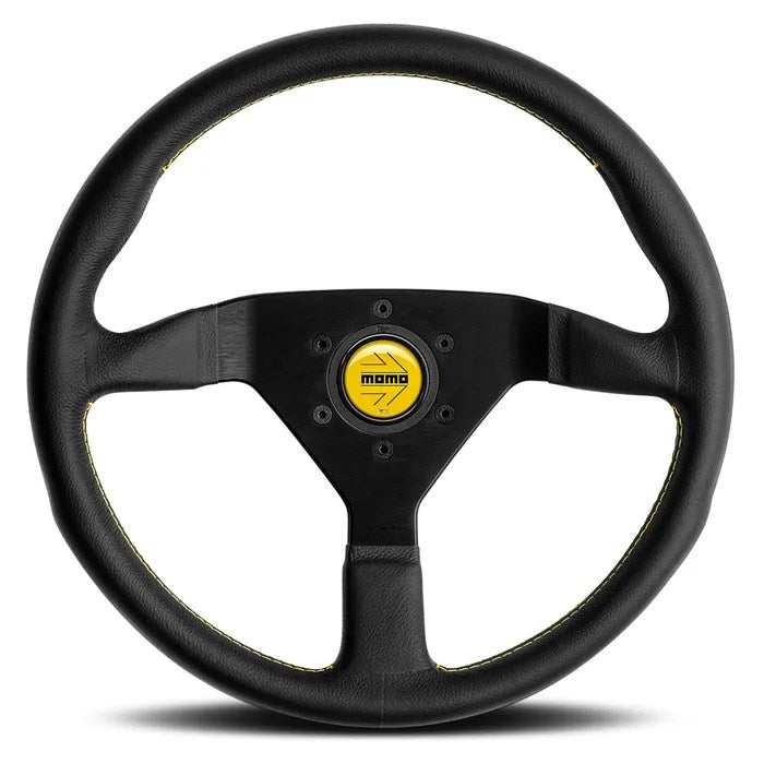MOMO MONTECARLO STEERING WHEEL 350MM YELLOW