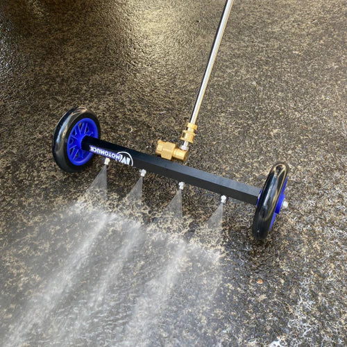 Motomuck MEGA Under Vehicle Cleaner + Pressure Wash Road Cleaner.- Inc. Adapter