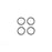 Wilwood O-Ring Kit - 1.12in Square Seal - 4 pk.