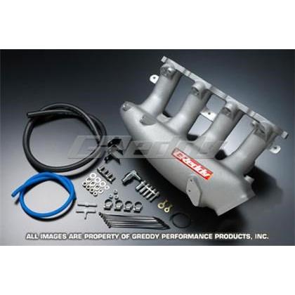 Greddy Short Port Intake Plenum Surge Tank Stock Throttle - S14 S15