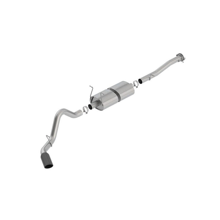 Borla 15-19 Chevy Silverado 2500 6.0L CC/STD Bed/153.7in WB S-Type Catback Exhaust Black Chrome Tip