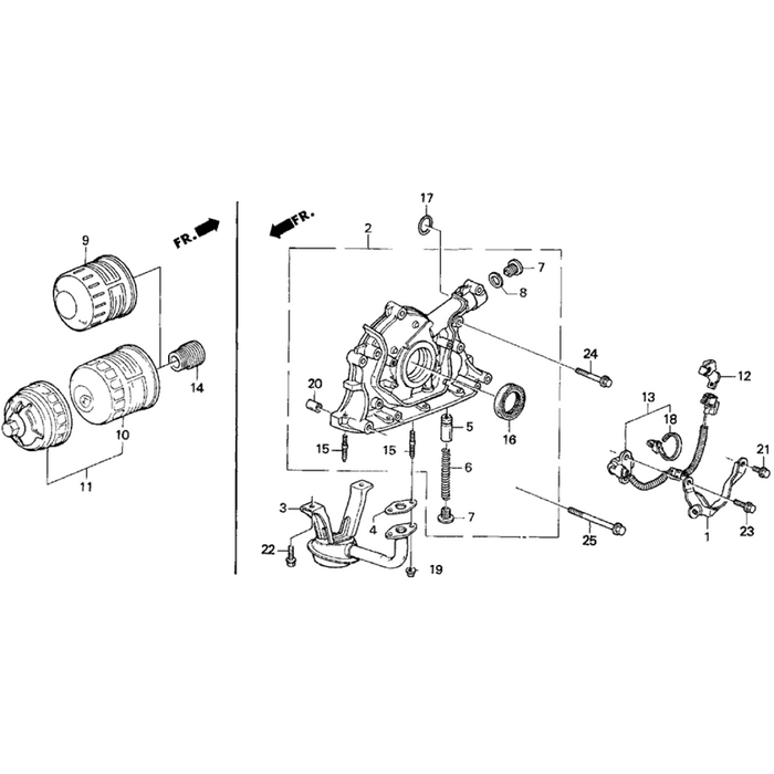 Honda Genuine Gasket - B Series Oil Pickup