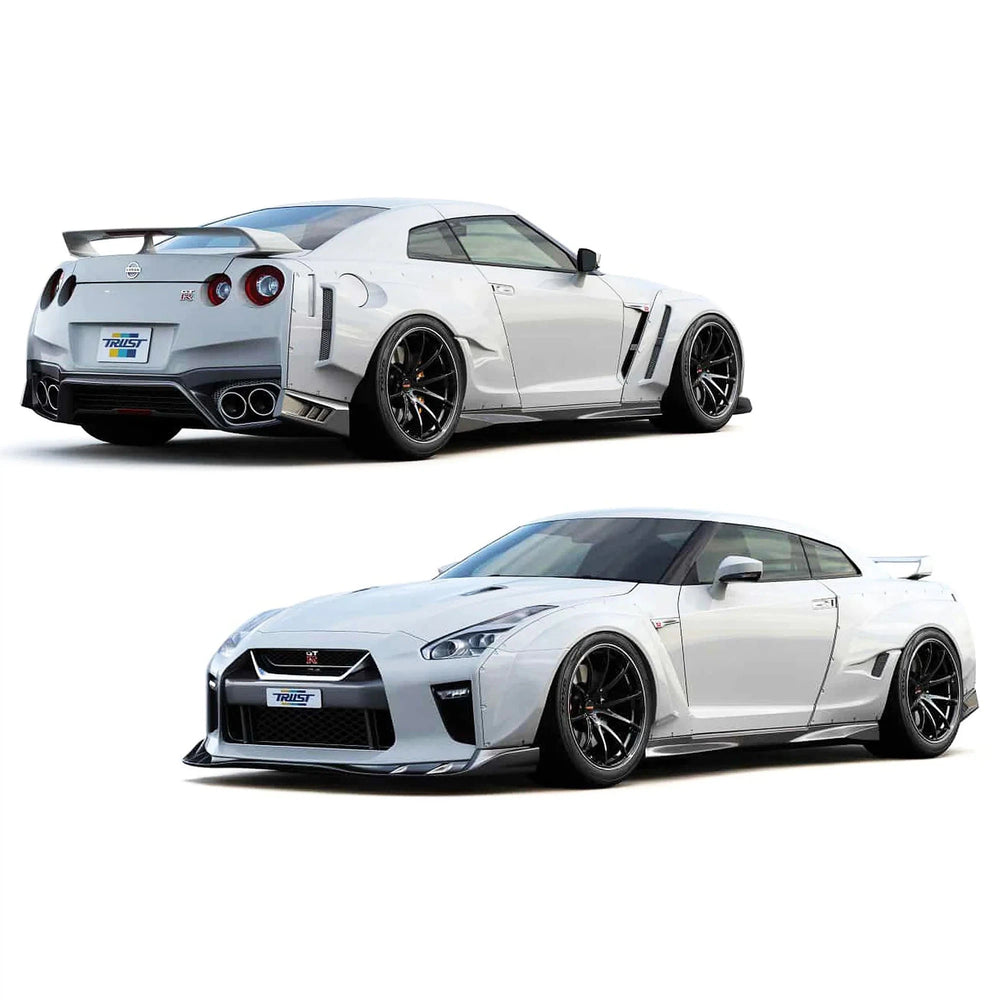 GReddy 2017+ Nissan GTR R35 GRacer Full Wide-Body Aero Kit