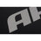 APR License Plate - Silver Logo/Black Plate