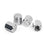 APR Valve Stem Caps - Silver (Set of 4)